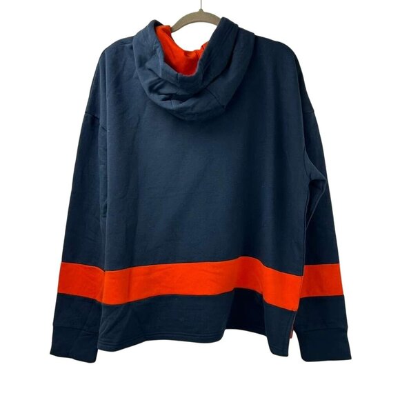 NWT Nfl Women's 2XL Team Apparel Chicago Bears Navy Pullover Hoodie - Picture 12 of 14